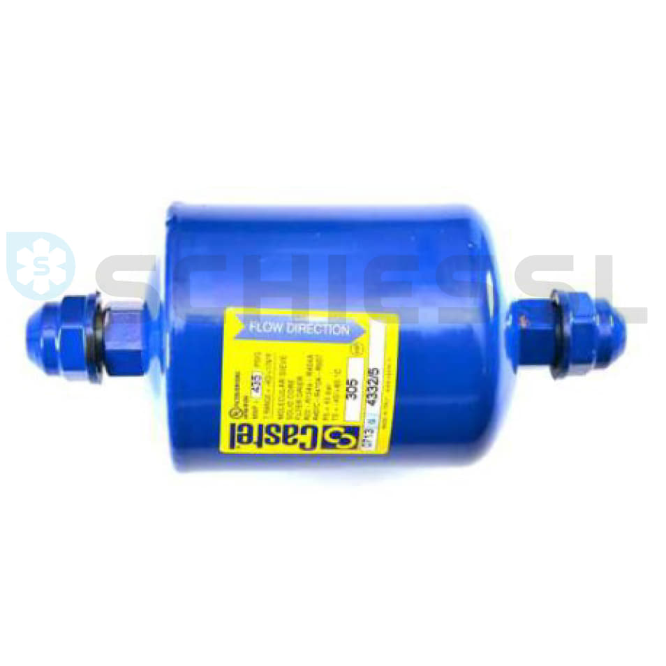 více o produktu - Filtrdehydrátor DF341/6S, 3/4, Castel - 251.0971